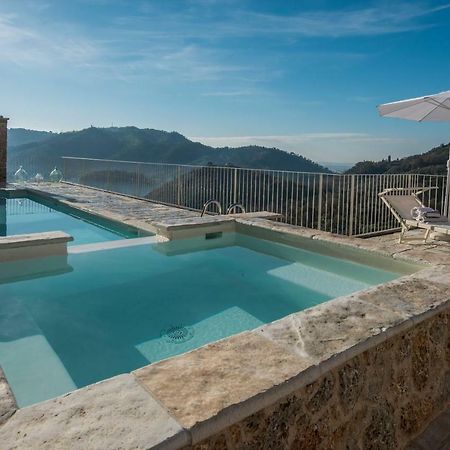 Charming Farmhouse In The Hills, Private Pool, Sea View, Dream Panorama Camaiore Exterior photo