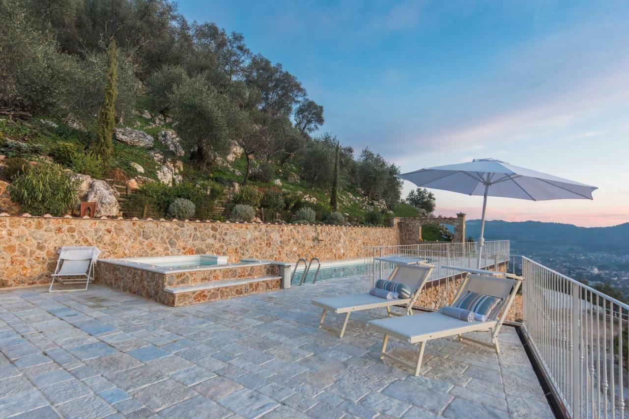 Charming Farmhouse In The Hills, Private Pool, Sea View, Dream Panorama Camaiore Exterior photo